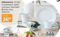 Opti Wohnwelt CREATABLE Kaffeeservice Angebot