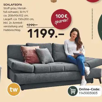Möbel Buss Schlafsofa Angebot