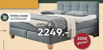 Möbel Buss Boxspringbett Angebot