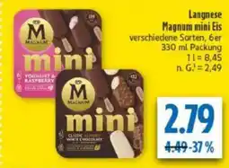 diska Langnese Magnum mini Eis Angebot