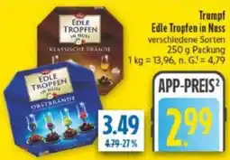 diska Trumpf Edle Tropfen in Nuss Angebot