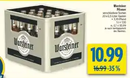 diska Warsteiner Pilsener Angebot