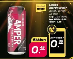 NETTO AMPER Energy Drink Angebot