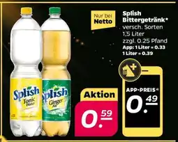 NETTO Splish Bittergetränk Angebot
