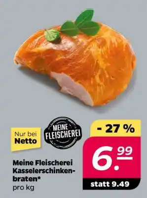 NETTO Meine Fleischerei Kasselerschinkenbraten Angebot