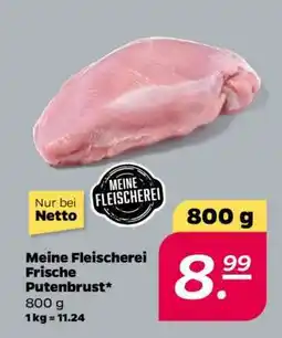 NETTO Meine Fleischerei Frische Putenbrust Angebot