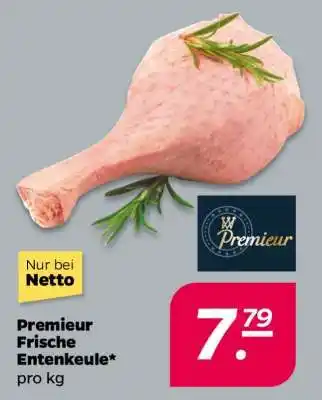 NETTO Premieur Frische Entenkeule Angebot
