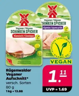 NETTO Rügenwalder veganer Aufschnitt Angebot