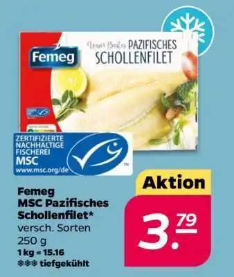 NETTO Femeg MSC Pazifisches Schollenfilet Angebot