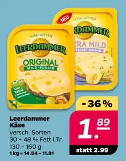 NETTO Leerdammer Käse Angebot