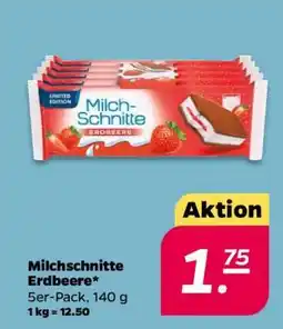 NETTO Milchschnitte Erdbeere Angebot