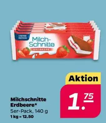 NETTO Milchschnitte Erdbeere Angebot