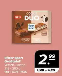 NETTO Ritter Sport Großtafel Angebot