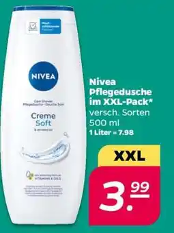 NETTO Nivea Pflegedusche im XXL-Pack Angebot