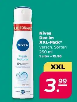 NETTO Nivea Deo im XXL-Pack Angebot
