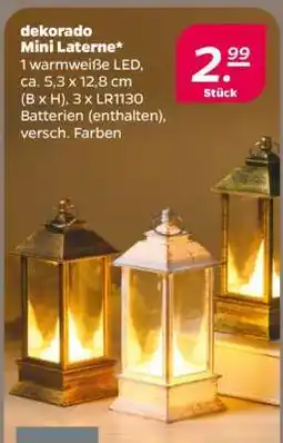 NETTO dekorado Mini-Laterne Angebot