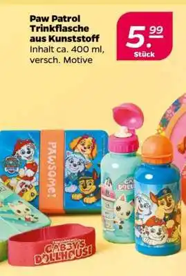 NETTO Paw Patrol Trinkflasche aus Kunststoff Angebot