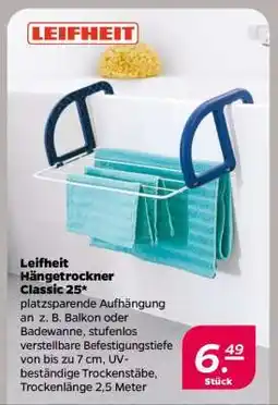 NETTO LEIFHEIT Hängetrockner Classic 25 Angebot
