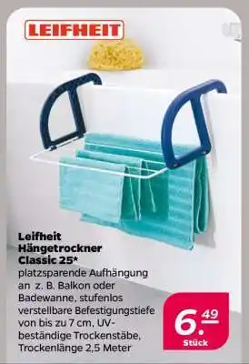 NETTO LEIFHEIT Hängetrockner Classic 25 Angebot