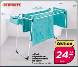NETTO Leifheit Flügelwäschetrockner Classic 180 solid Angebot