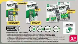 NETTO Energizer Recharge Akku-Artikel Angebot