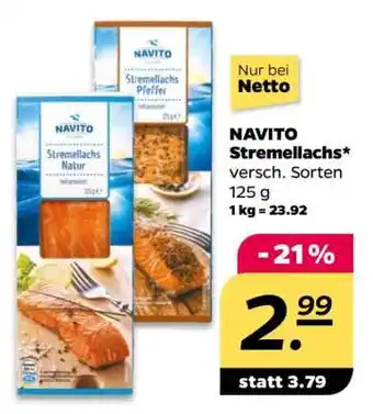 NETTO NAVITO Stremellachs Angebot