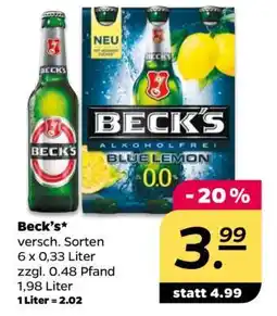 NETTO Beck's Angebot