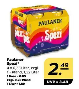NETTO Paulaner Spezi Angebot