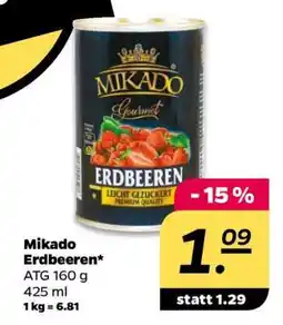 NETTO Mikado Erdbeeren Angebot