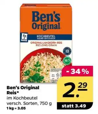 NETTO Ben’s Original Reis Angebot