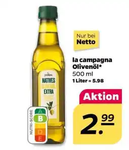 NETTO la campagna Olivenöl Angebot