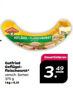 NETTO Gutfried Geflügel Fleischwurst Angebot