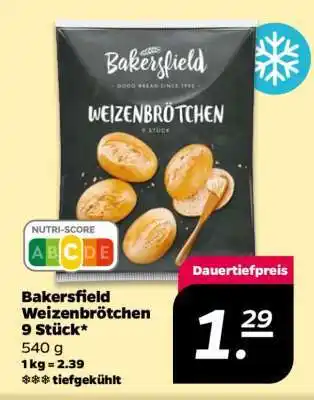 NETTO Bakersfield Weizenbrötchen 9 Stück Angebot