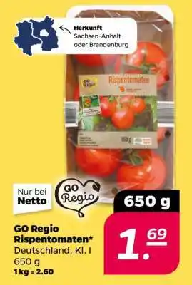 NETTO GO Regio Rispentomaten Angebot