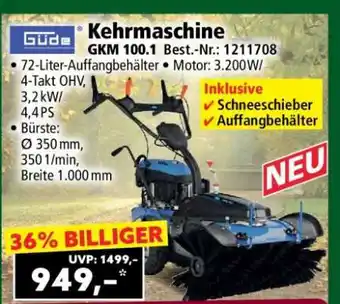 Norma Kehrmaschine GKM 100.1 Angebot
