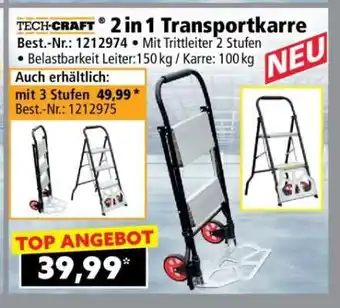 Norma TECH-CRAFT 2 in 1 Transportkarre Angebot