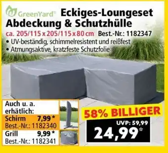 Norma Eckiges-Loungeset Abdeckung & Schutzhülle Angebot