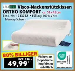Norma Visco-Nackenstützkissen ORTHO KOMFORT Angebot