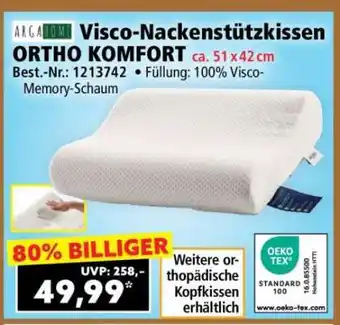 Norma Visco-Nackenstützkissen ORTHO KOMFORT Angebot