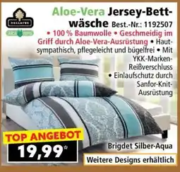 Norma Aloe-Vera Jersey-Bettwäsche Angebot