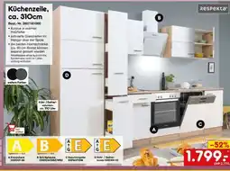 Netto Marken-Discount Küchenzeile, ca. 310cm Angebot