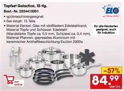 Netto Marken-Discount Topfset Galactica, 15-tlg Angebot