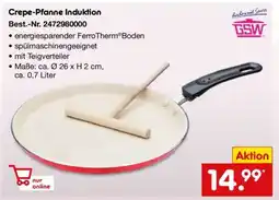 Netto Marken-Discount Crepe-Pfanne Induktion Angebot