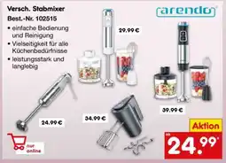 Netto Marken-Discount Versch. Stabmixer Angebot