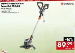 Netto Marken-Discount Elektro-Rasentrimmer PowerCut 650/28 Angebot