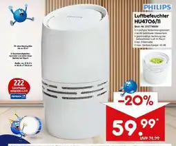 Netto Marken-Discount Luftbefeuchter HU4076/11 Angebot