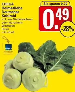 WEZ EDEKA Heimatliebe Deutscher Kohlrabi Angebot