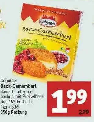 Marktkauf Coburger Back-camembert Angebot