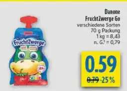 diska Danone FruchtZwerge Go Angebot