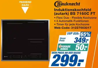 expert Techno Land Bauknecht Induktionskochfeld (autark) BS 7160C FT Angebot